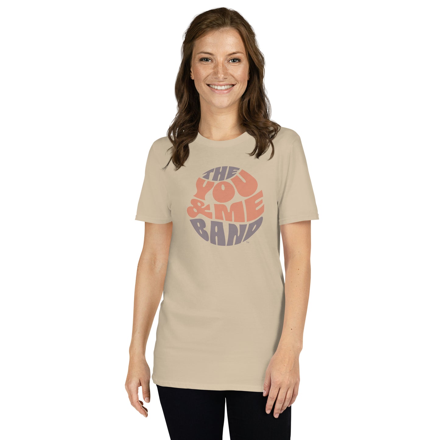 Unisex T-Shirt - Brown & Orange logo